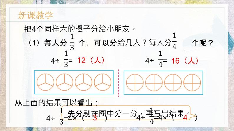 苏教版小学数学六年级上册 3.2整数除以分数  课件PPT第6页