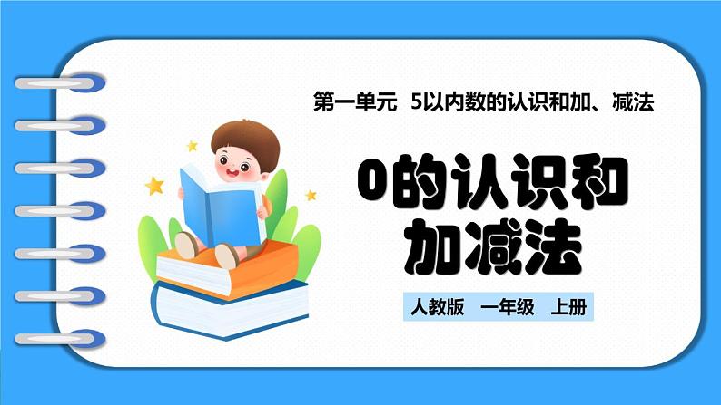 人教版（2024年）一年级上册0的认识和加、减法课件01