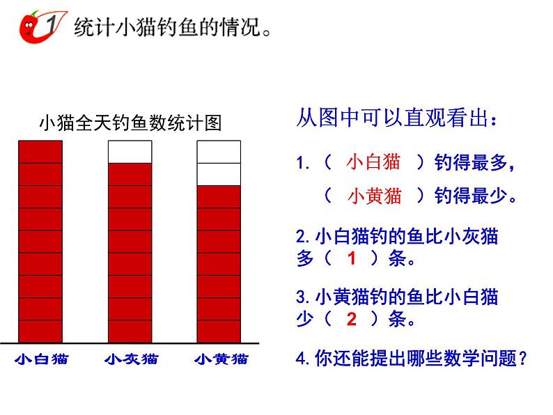 小学数学西师版三年级下册《简单的统计活动》课件第5页