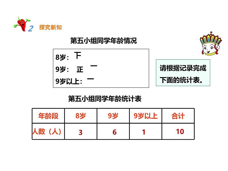 小学数学西师版三年级下册《简单的统计活动》课件第6页