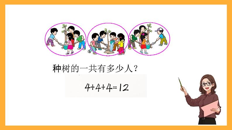 北京版数学二上《乘法的初步认识（第一课时）》课件06