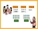 北京版数学二上《4的乘法口诀》课件