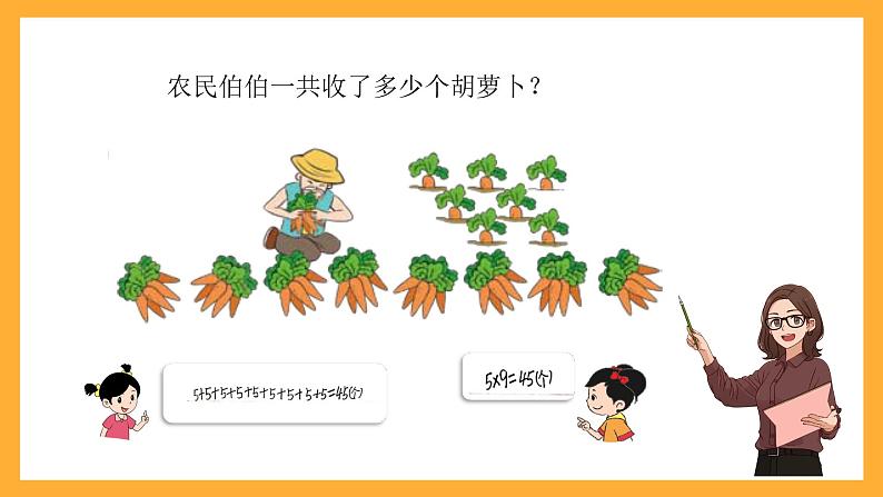 北京版数学二上《5的乘法口诀》课件第6页