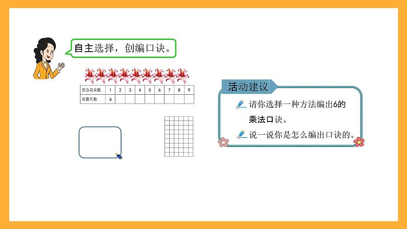 北京版数学二上第五单元《6的乘法口诀》课件08