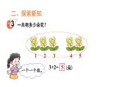小学数学新西师版一年级上册第二单元第一课认识加法第二课时《0~9的加法》教学课件2（2024秋）