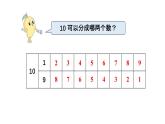 小學(xué)數(shù)學(xué)新西師版一年級(jí)上冊(cè)第四單元第一課認(rèn)識(shí)10~20第二課時(shí)《10的分解與組成》教學(xué)課件2（2024秋）