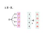 小学数学新西师版一年级上册第五单元20以内的进位加法《练 习 十 二》教学课件2（2024秋）