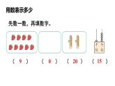小學數學新西師版一年級上冊第六單元總復習第一課時《數與運算(1)(20以內數的認識)》教學課件2（2024秋）