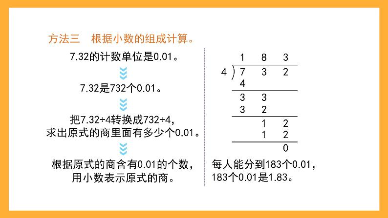 沪教版数学五上 2.5《除数是整数的小数除法》课件06