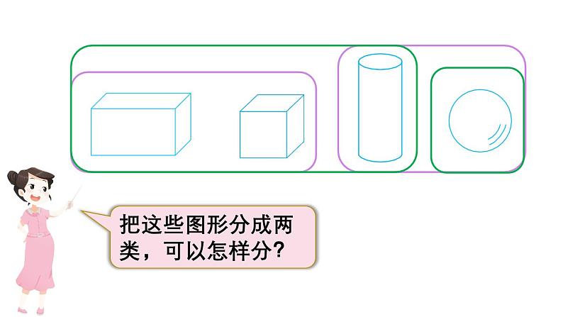 小学数学新苏教版一年级上册总复习第3课时《图形的认识》教学课件（2024秋）第3页