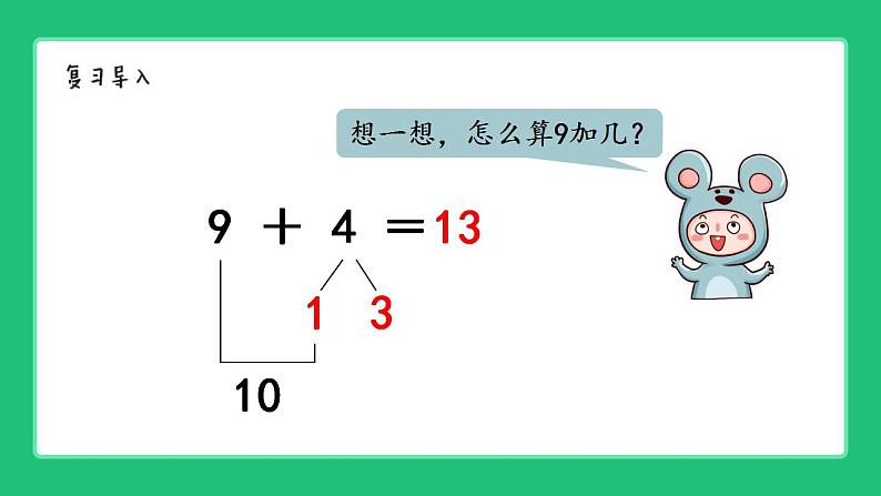 人教版2024一上数学《8、7、6加几》精品课件第2页