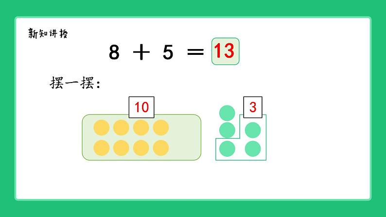 人教版2024一上数学《8、7、6加几》精品课件第4页