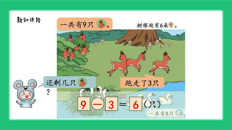 人教版2024一上数学 8和9的加、减法《解决有多余条件的问题》精品课件第5页