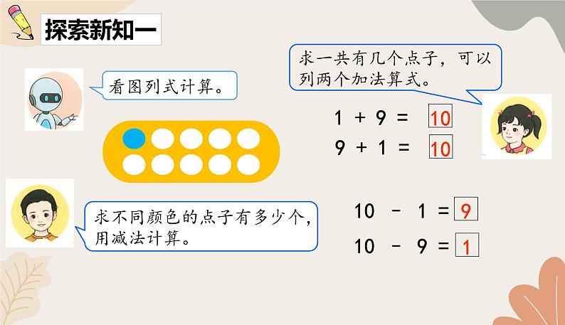 人教版（2024秋）数学一年级上册 第二单元 6~10的认识和加、减法课时二  10的加、减法课件第3页