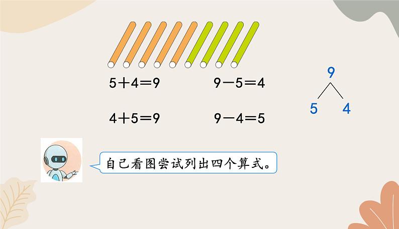 人教版（2024秋）数学一年级上册 第二单元 6~10的认识和加、减法课时三  8和9的加、减法课件第8页