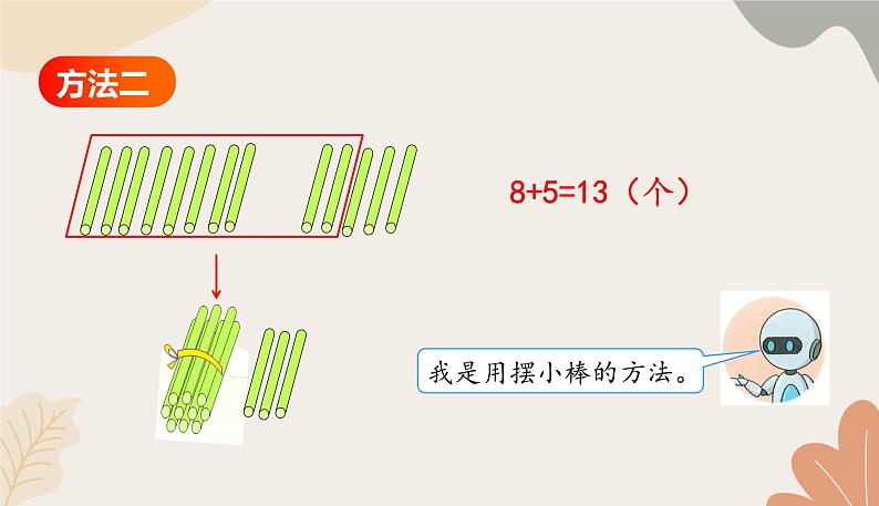 人教版（2024秋）数学一年级上册 第五单元 20以内的进位加法课时二  8、7、6加几课件第6页