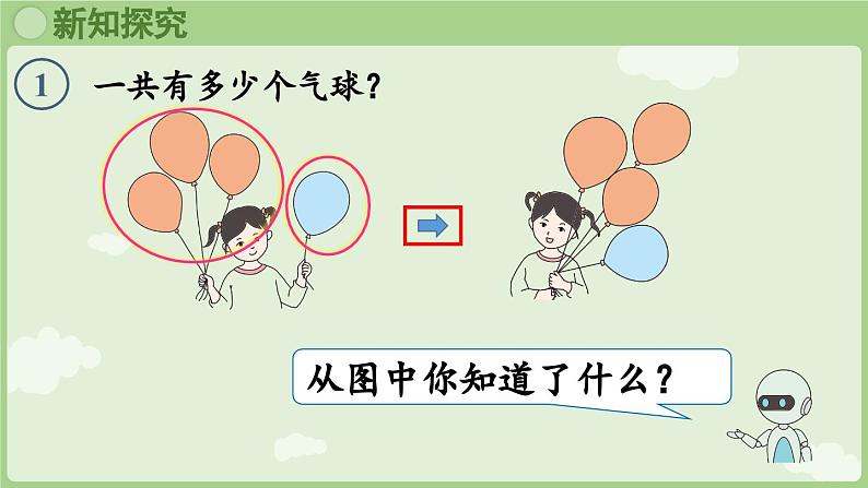 人教版一年级数学上1.2.1 加法 课件人教版数学一年级上册第5页