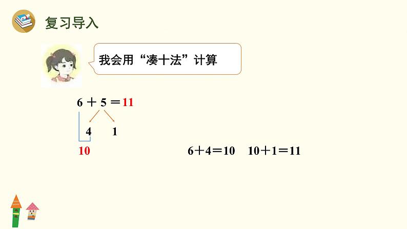 人教版一年级数学上第2课时 数与运算（20以内的加、减法）课件04