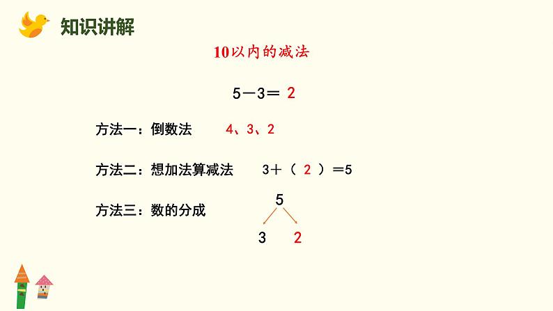 人教版一年级数学上第2课时 数与运算（20以内的加、减法）课件07