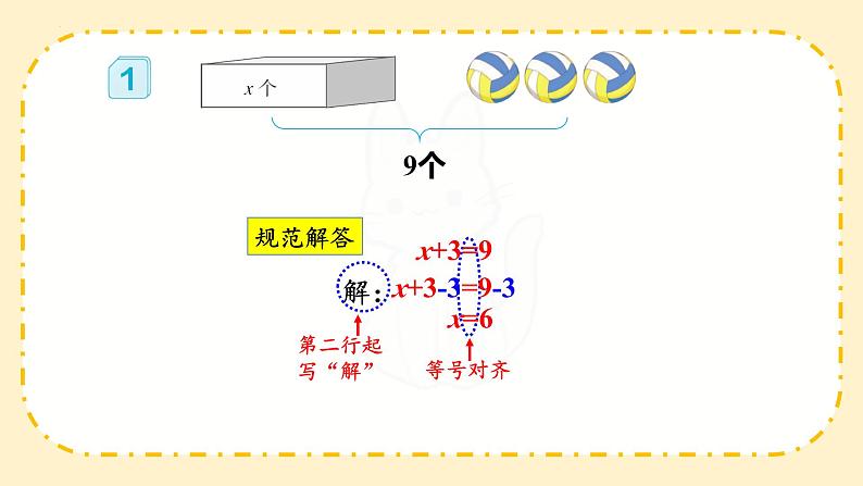 人教版数学五年级上册《解方程（1）》（课件）第6页