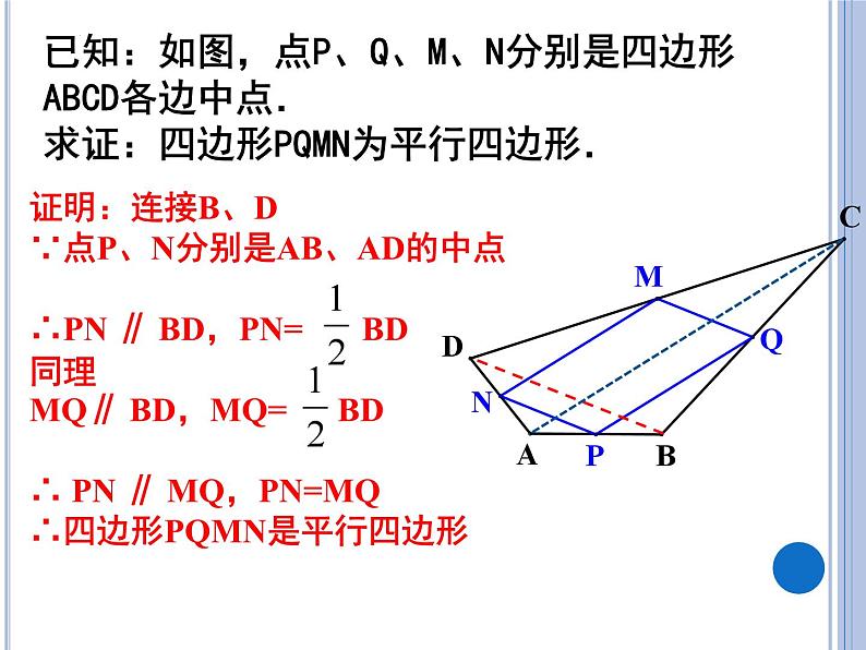 中点四边形探究课件　第5页