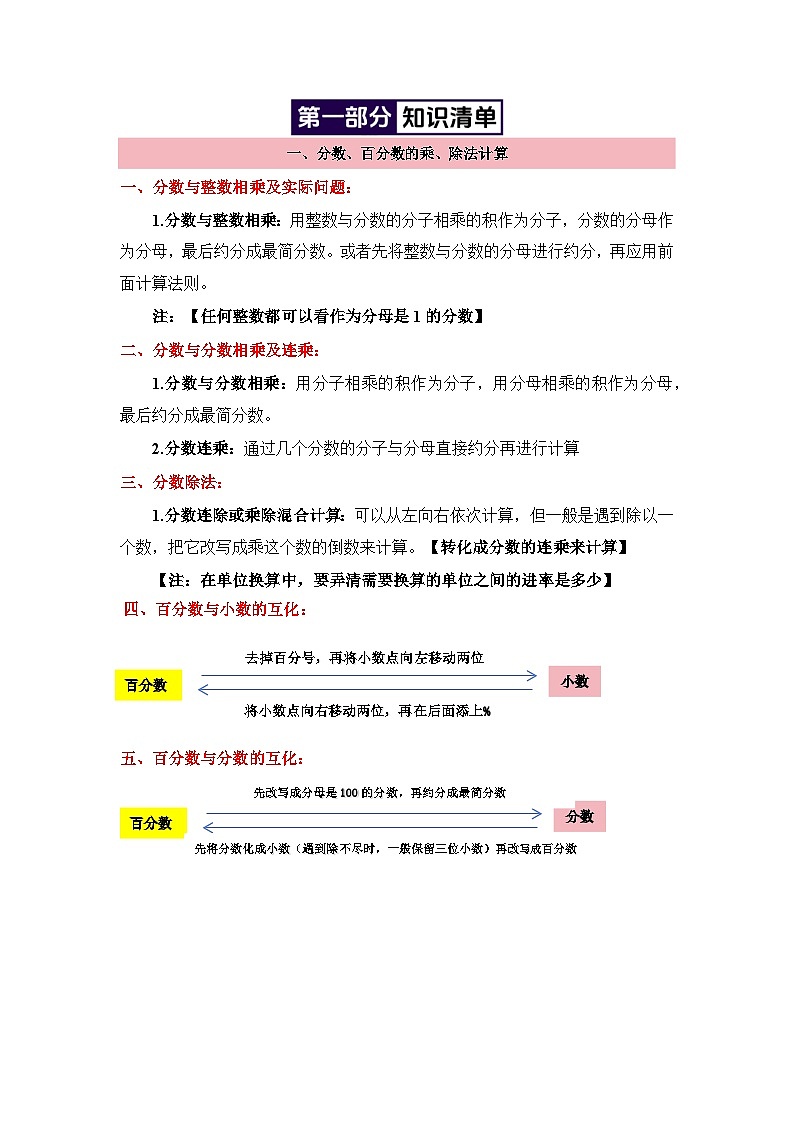 专题02(分数、百分数乘、除法计算专项)-2024-2025学年六年级数学上学期期末备考真题分类汇编(江苏专版)(学生版+解析)第2页