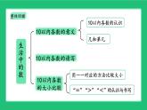 北师大版（2024）一年级数学上册《第一单元生活中的数 整理与复习》精品课件