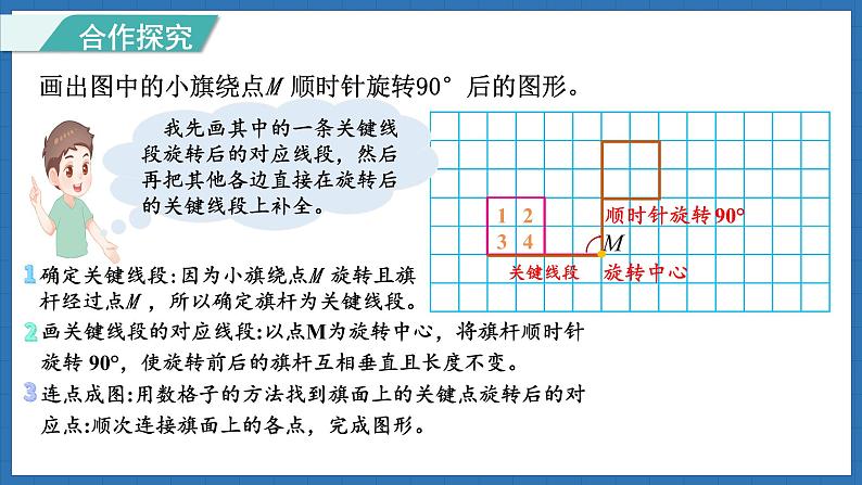 3.2 图形的旋转（二）(课件)-2024-2025学年六年级下册数学北师大版第4页