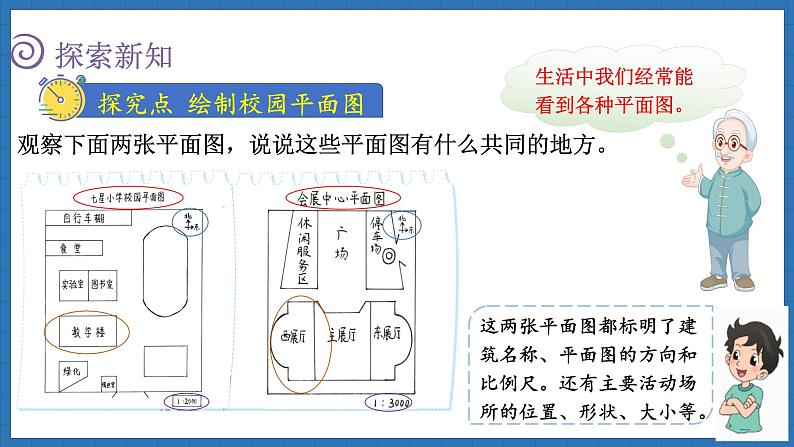 数学好玩 绘制校园平面图(课件)-2024-2025学年六年级下册数学北师大版第4页