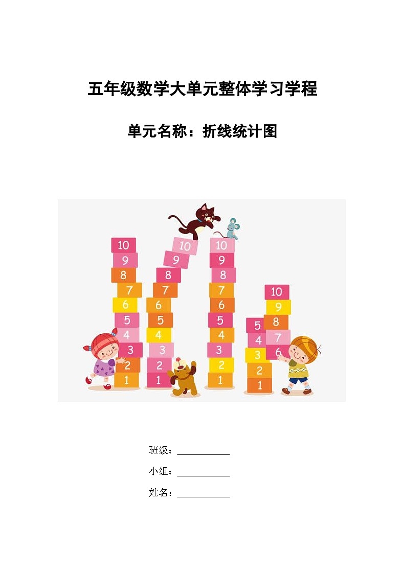 5《折线统计图》（教学设计）-2024-2025学年五年级上册数学青岛版第1页