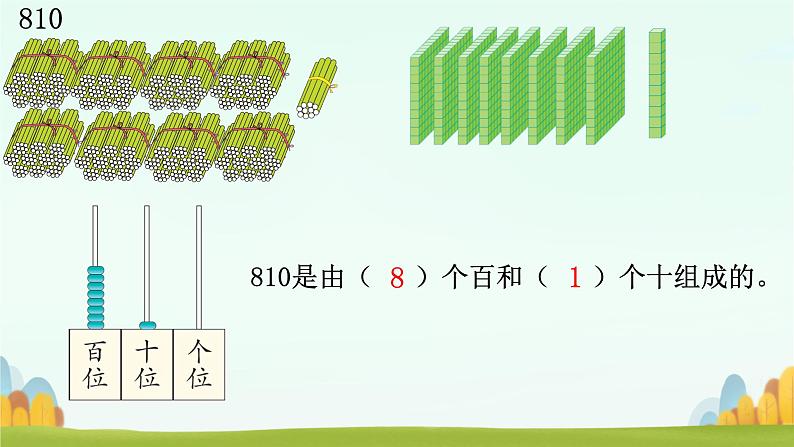 1000以内数的认识+（课件）-2024-2025学年二年级下册数学人教版第5页