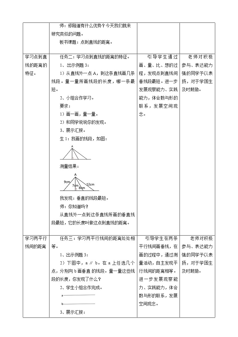 5.3点到直线的距离教学设计第2页