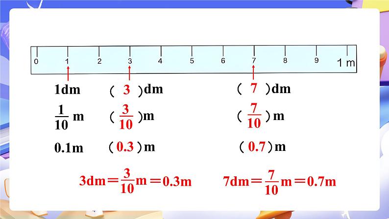 【大单元】人教版数学四下4.1《小数的意义》课件第6页