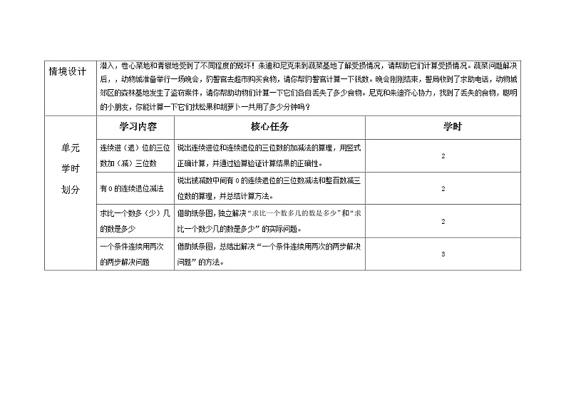 第六单元万以内的加减法（二）（教案） 二年级下册数学青岛版第3页