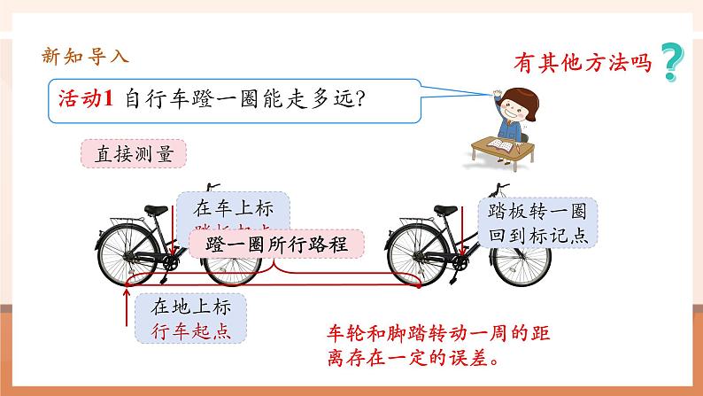 综合与实践 自行车里的数学第7页