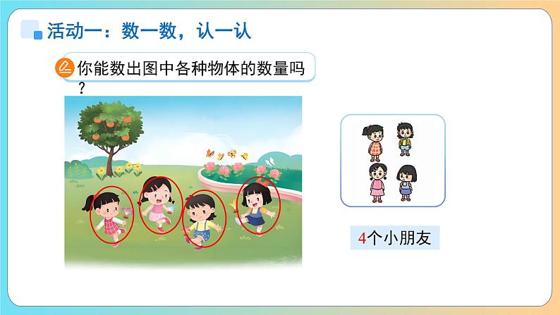 小学数学苏教版一年级上册第一单元《4~5的认识》课件第4页