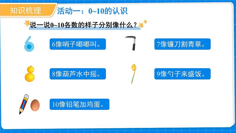 一年级上册数学北师大版一上《期中复习》课件第5页