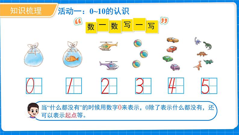 一年级上册数学北师大版一上《期中复习》课件第6页