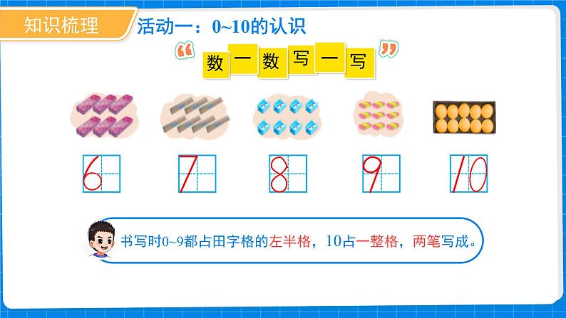 一年级上册数学北师大版一上《期中复习》课件第7页