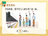 人教版数学一年级上册‘’5以内数的认识和加，减法 ‘’--‘’第几‘’课件