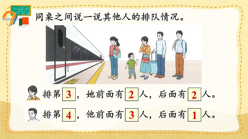 人教版数学一年级上册‘’5以内数的认识和加，减法 ‘’--‘’第几‘’课件第5页