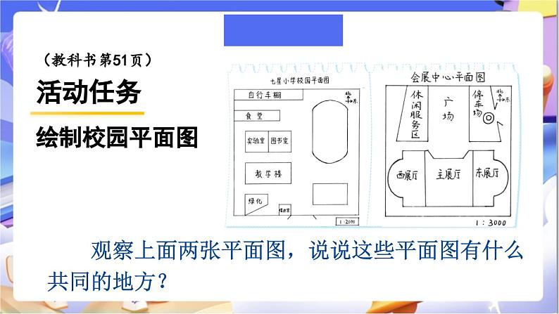 北师大版数学六年级下册《数学好玩 绘制校园平面图》课件第5页