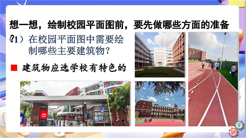 北师大版数学六年级下册《数学好玩 绘制校园平面图》课件第8页