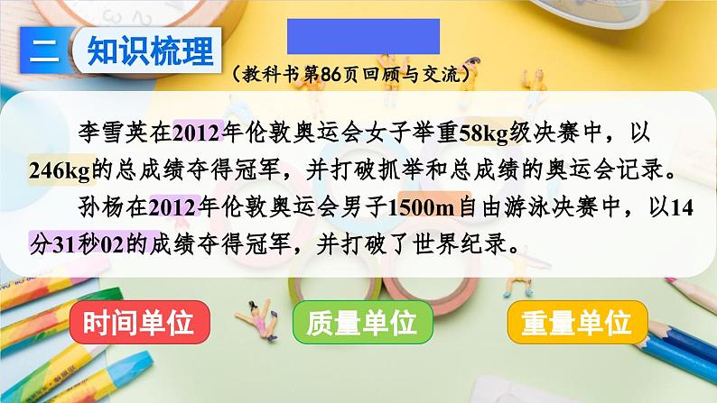 北师大版数学六年级下册《总复习 数与代数常见的量》课件第3页