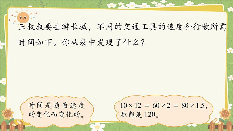 北师大版数学六年级下册 第四单元 正比例与反比例-第四课时 反比例 课件第8页