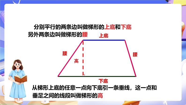 冀教版数学四年级下册4.5《梯形》（课件）第5页