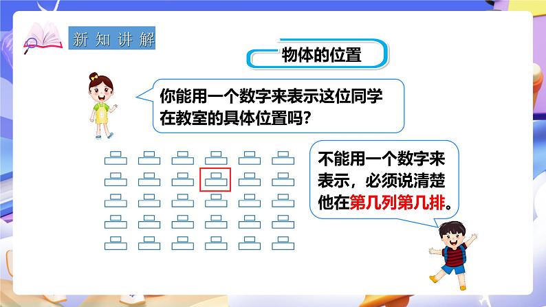 冀教版数学六年级下册2.1《 认识数对》（课件）第3页