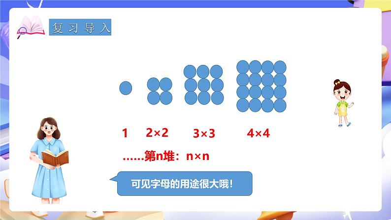 冀教版数学六年级下册6.1.5《式与方程》课件第2页