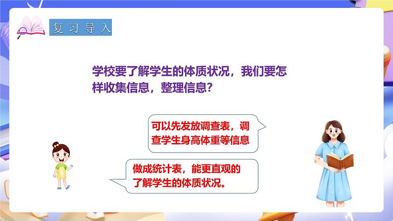 冀教版数学六年级下册 6.3.1《简单的数据统计过程》课件第2页