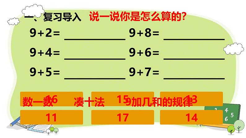 8、7、6加几 课件第3页